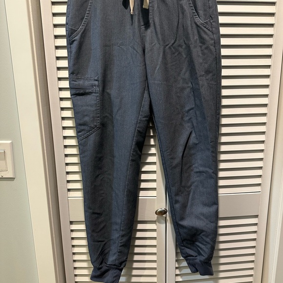 Figs scrubs Technical set Small blue Heather denim - Picture 3 of 4